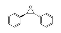 (2R,3R)-2α,3β-Diphenyloxirane结构式