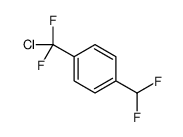 1-[chloro(difluoro)methyl]-4-(difluoromethyl)benzene结构式