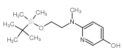 6-[[2-(tert-Butyldimethylsilyloxy)ethyl]methylamino]pyridin-3-ol structure