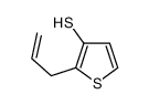 2-prop-2-enylthiophene-3-thiol Structure