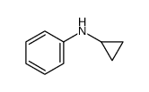 N-Cyclopropylaniline Structure