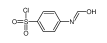 4-formamidobenzenesulfonyl chloride Structure