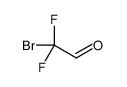 2-bromo-2,2-difluoroacetaldehyde结构式