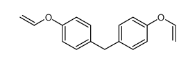 1-ethenoxy-4-[(4-ethenoxyphenyl)methyl]benzene Structure