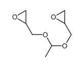 acetaldehyde bis(2,3-epoxypropyl)acetal Structure