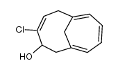 4-chloro-bicyclo[5.4.1]dodeca-4,7,9,11-tetraen-3-ol结构式