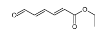 ethyl 6-oxohexa-2,4-dienoate结构式