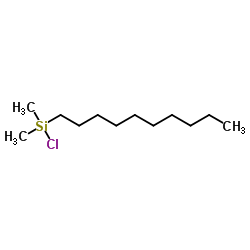 Decyldimethylchlorosilane Structure