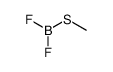 difluoro(methylsulfanyl)borane Structure