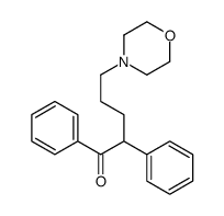 1,2-Diphenyl-5-morpholino-1-pentanone Structure