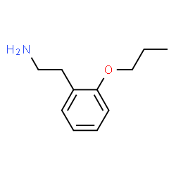 2-(2-propoxyphenyl)ethanamine(SALTDATA: HCl)结构式