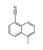 5-methylnaphthalene-1-carbonitrile结构式