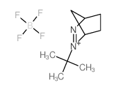 tetrafluoro-l4-borane, (1S,4R)-2-(tert-butyl)-2,3-diazabicyclo[2.2.1]hept-2-en-2-ium salt Structure