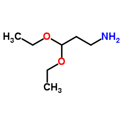 3,3-diethoxypropylamine structure