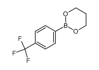 4-三氟甲基苯硼酸-1,3-丙二醇酯结构式