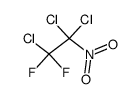 1,1,2-trichloro-2,2-difluoro-1-nitro-ethane Structure