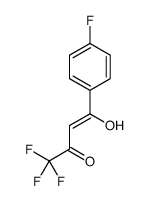 1,1,1-trifluoro-4-(4-fluorophenyl)-4-hydroxybut-3-en-2-one Structure