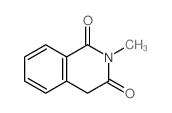 1,3(2H,4H)-Isoquinolinedione,2-methyl- structure