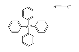 tetraphenylarsanium,thiocyanate Structure