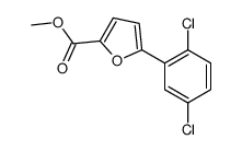 Methyl 5-(2,5-dichlorophenyl)-2-furoate Structure