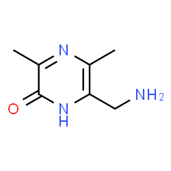 2(1H)-Pyrazinone, 6-(aminomethyl)-3,5-dimethyl- (9CI)结构式