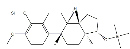 4,17β-Bis[(trimethylsilyl)oxy]-3-methoxyestra-1,3,5(10)-triene structure