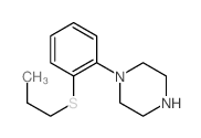 1-(2-propylsulfanylphenyl)piperazine结构式