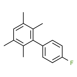 4'-Fluoro-2,3,5,6-tetramethylbiphenyl结构式