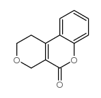 1,4-dihydro-2H,5H-pyrano[3,4-c][1]benzopyran-5-one Structure