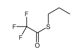 S-propyl 2,2,2-trifluoroethanethioate Structure