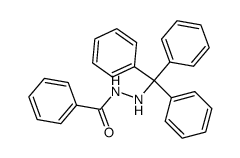 benzoic acid-(N'-trityl-hydrazide)结构式