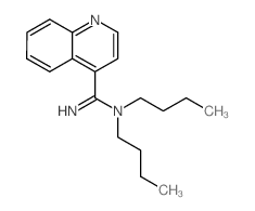 N,N-dibutylquinoline-4-carboximidamide picture