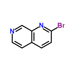 2-Bromo-1,7-naphthyridine structure