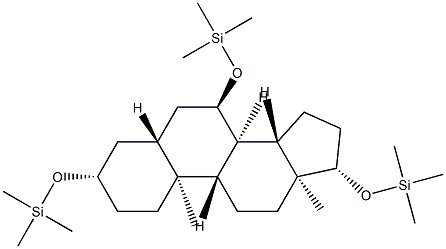 3β,7α,17β-Tris(trimethylsilyloxy)-5α-androstane picture