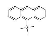 9-trimethylsilylanthracene Structure