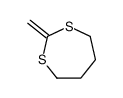 2-methylidene-1,3-dithiepane结构式