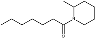 1-(2-methylpiperidin-1-yl)heptan-1-one结构式