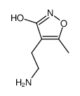 4-(2-aminoethyl)-5-methyl-1,2-oxazol-3-one结构式