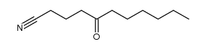 5-oxo-undecanenitrile Structure