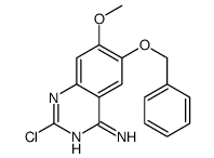 2-chloro-7-methoxy-6-phenylmethoxyquinazolin-4-amine Structure