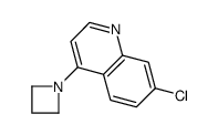 4-(azetidin-1-yl)-7-chloroquinoline结构式