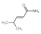 4-methylpent-2-enamide Structure