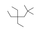 4,4-diethyl-2,2-dimethylhexane Structure