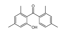 (2,4-dimethylphenyl)-(2-hydroxy-4,6-dimethylphenyl)methanone结构式