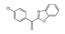 1,3-benzoxazol-2-yl-(4-chlorophenyl)methanone Structure