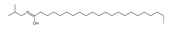 N-(2-methylpropyl)docosanamide结构式