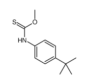 O-methyl N-(4-tert-butylphenyl)carbamothioate Structure