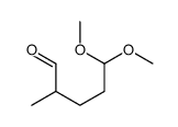 5,5-dimethoxy-2-methylpentanal结构式