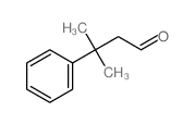 3-methyl-3-phenyl-butanal structure