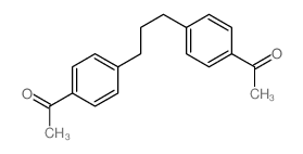 Ethanone, 1,1'-(1,3-propanediyldi-4,1-phenylene)bis- (9CI) structure